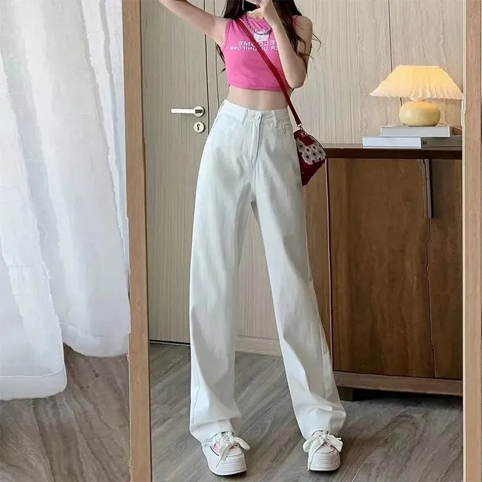 ZARA WIDE LEG BAGGY JEANS