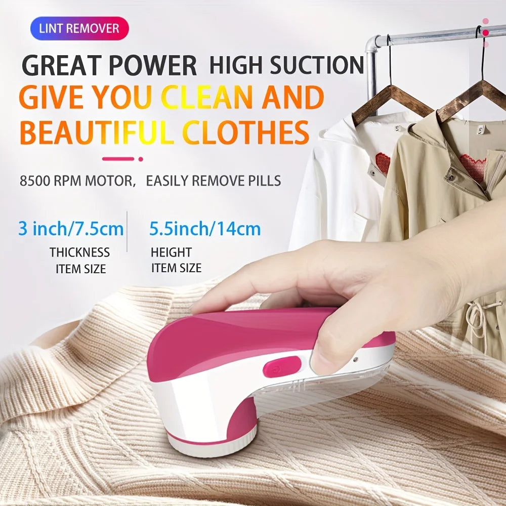 Electric Lint Remover USB Rechargeable Fabric Shave Sweater