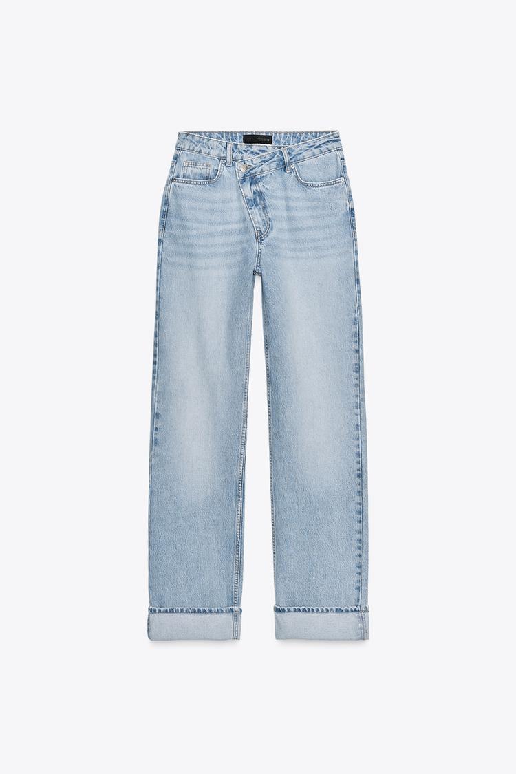 ZARA WIDE LEG BAGGY JEANS