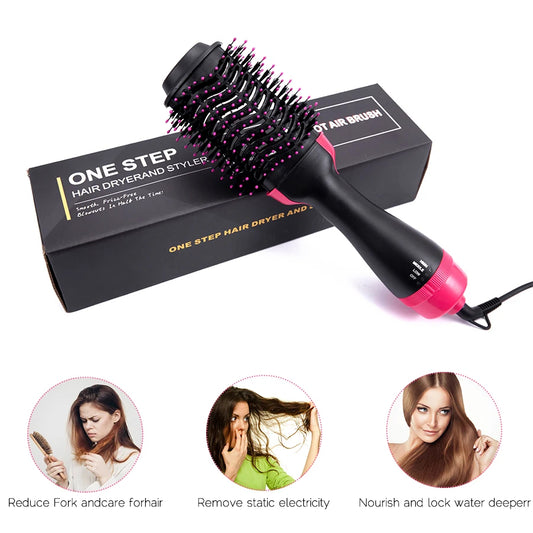 1 One Step Round Brush For Hair