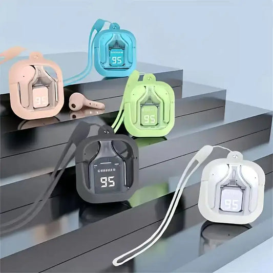 T2 Tws Wireless Bluetooth Headset Fone Bluetooth Earphones Digital Display Stereo Sound Earbuds bluetooth headphones headset