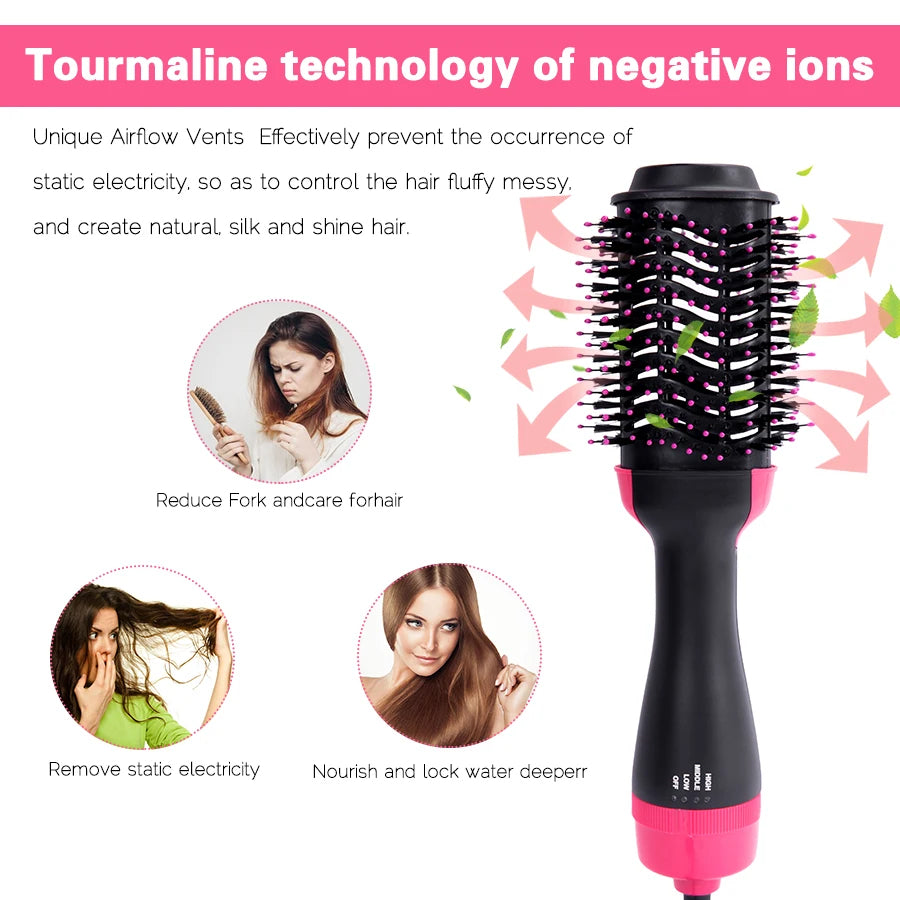 1 One Step Round Brush For Hair