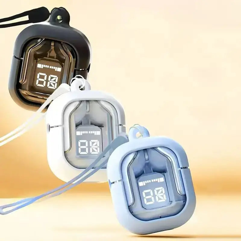 T2 Tws Wireless Bluetooth Headset Fone Bluetooth Earphones Digital Display Stereo Sound Earbuds bluetooth headphones headset