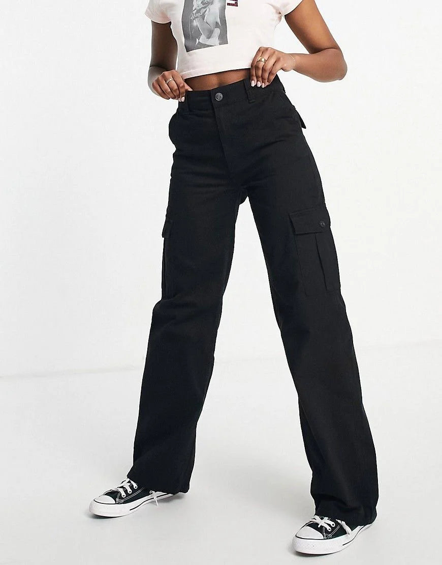 ZARA WIDE LEG BAGGY JEANS