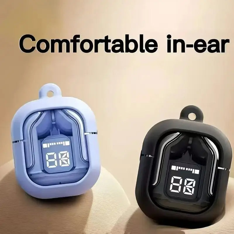 T2 Tws Wireless Bluetooth Headset Fone Bluetooth Earphones Digital Display Stereo Sound Earbuds bluetooth headphones headset