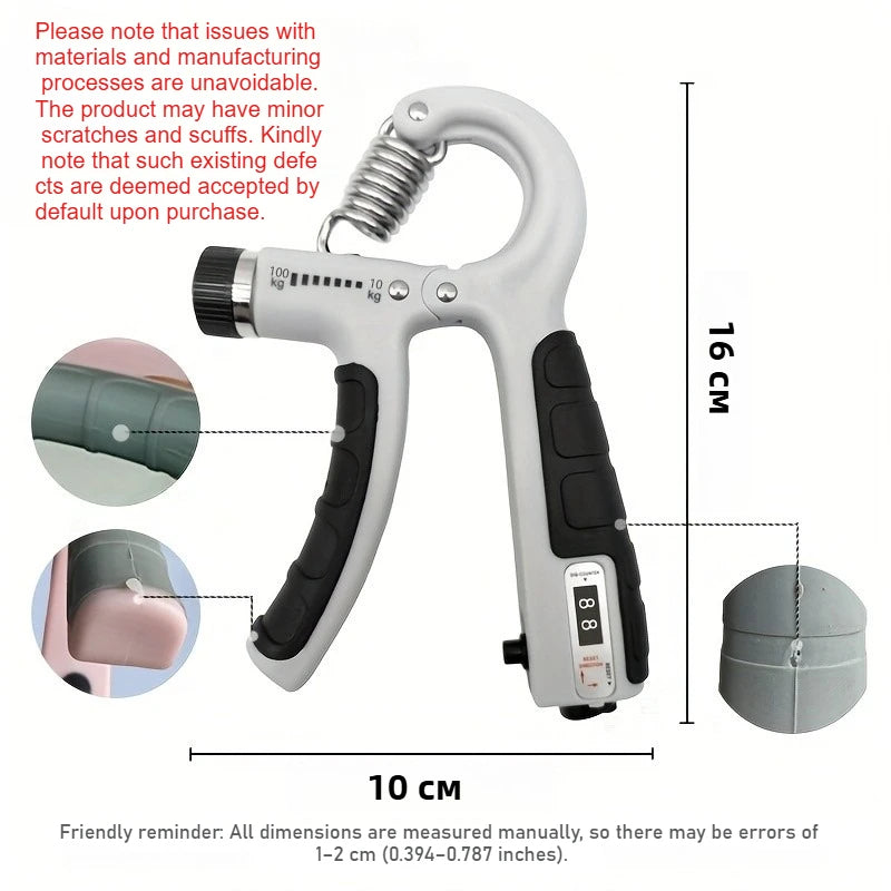 5-60kg Adjustable Hand Grip Strengthener